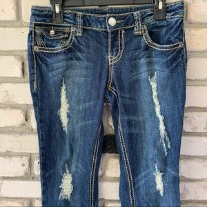 Zco juniors premium distressed jeans